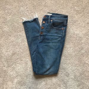 Madewell 10” high rise skinny jean